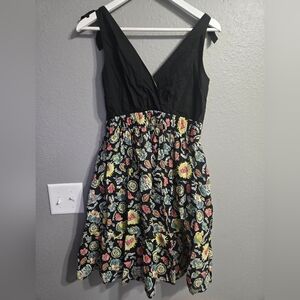 Maeve French Isles Bora Bora Polynesian Midi Dress Size Small